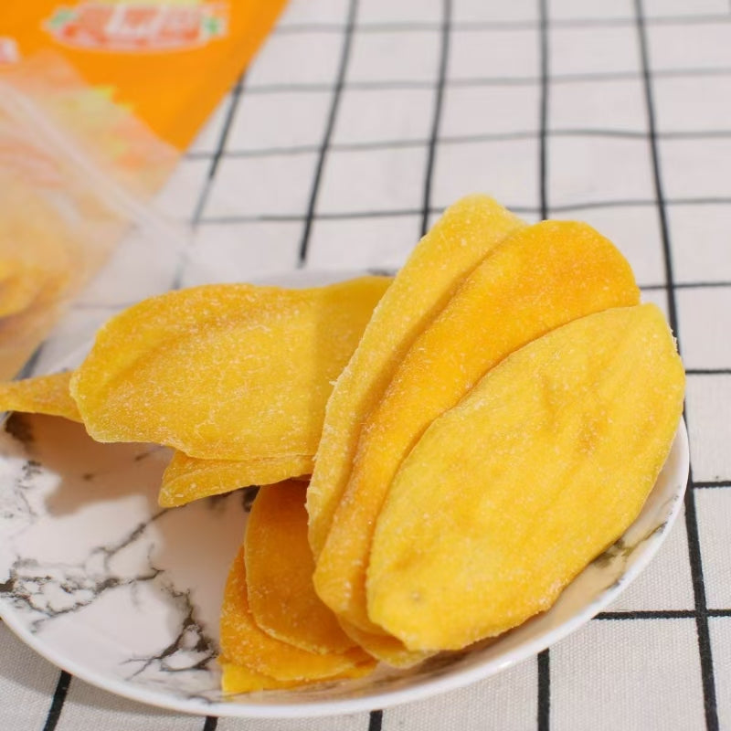 Natural ripe mango, dried fruit